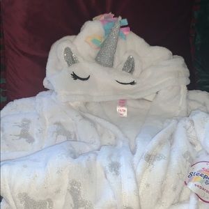Unicorn bathrobe